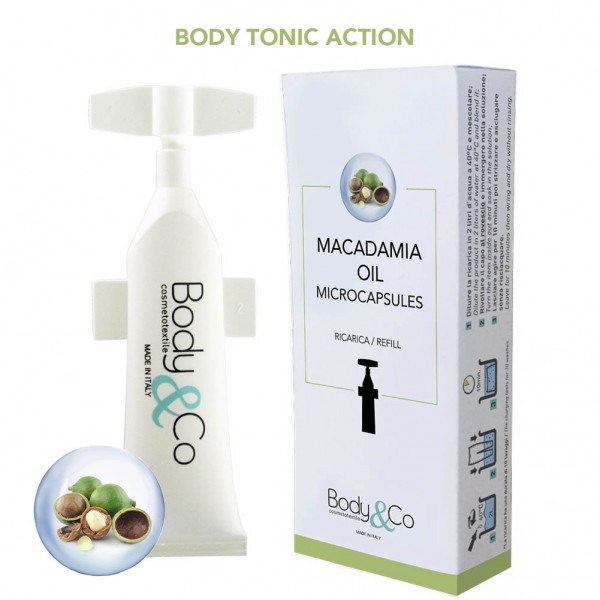 Refill with macadamia oil microcapsules 10 ml